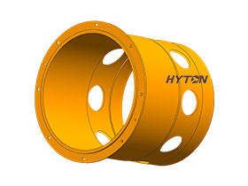 Запасные бронзовые детали Hyton Втулка головной части конусной дробилки Metso Nordberg HP4 Деталь компонента